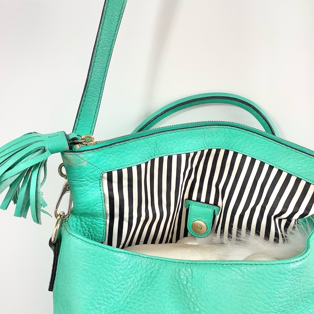 KATE SPADE Large Fold Over Pop Color Purse - Picture 5 of 16